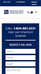 Mobile Screenshot of blog.bergenerlaw.com
